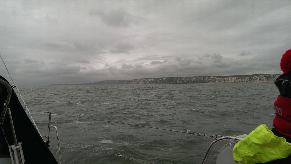 Not so white cliffs of Dover!